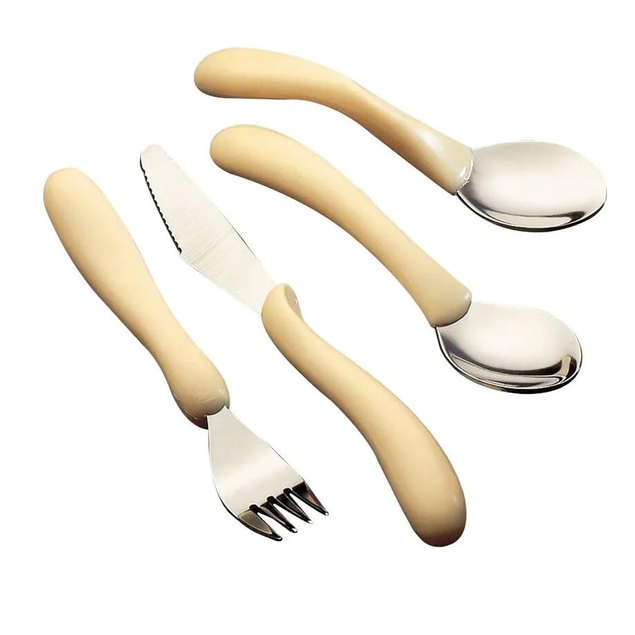 caring cutlery full set knife fork spoon teaspoon