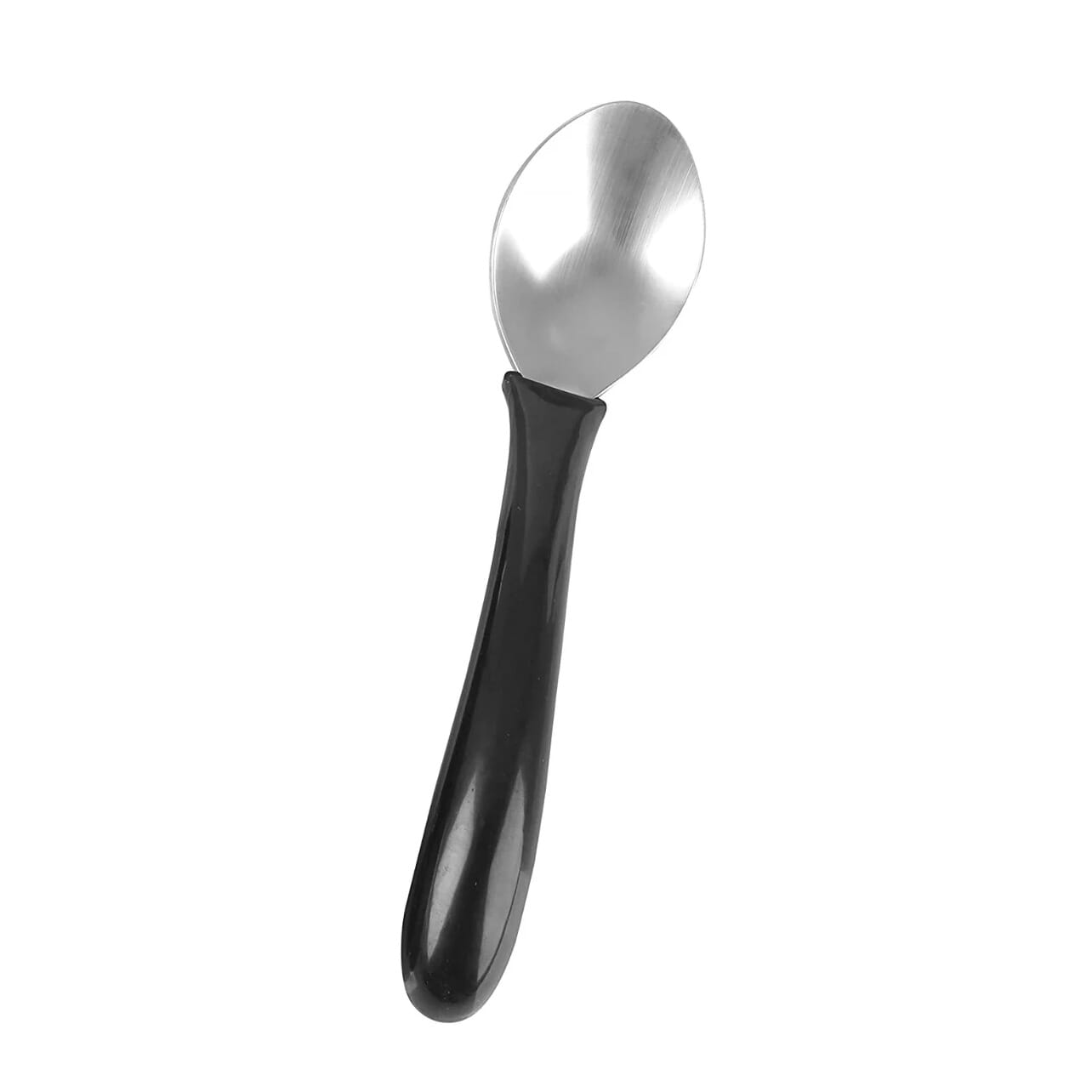 caring cutlery in black spoon