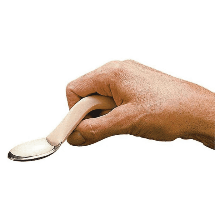 caring cutlery right angled spoon lifestyle