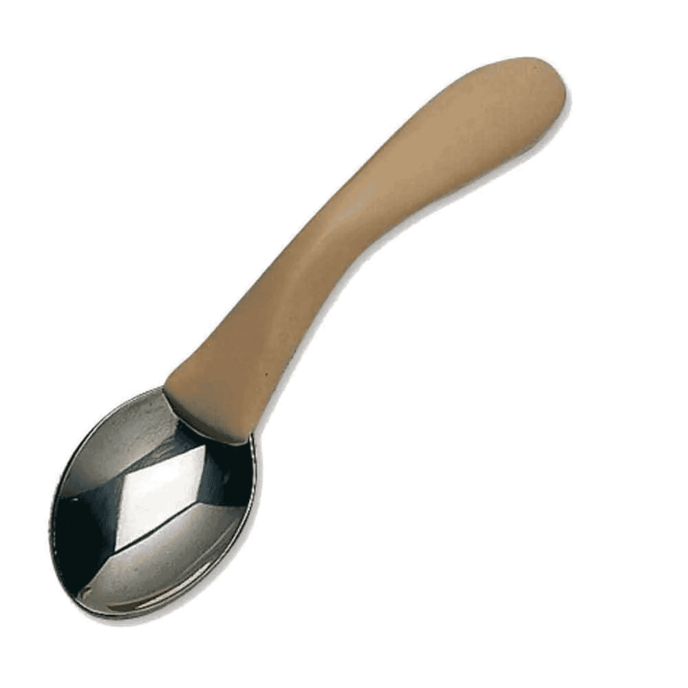 caring cutlery right angled spoon