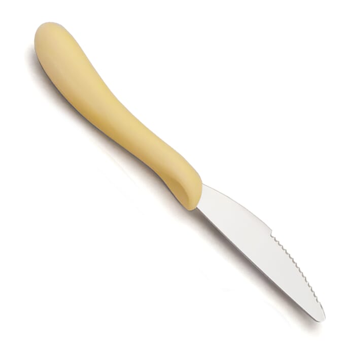 caring moulded handle cutlery knife