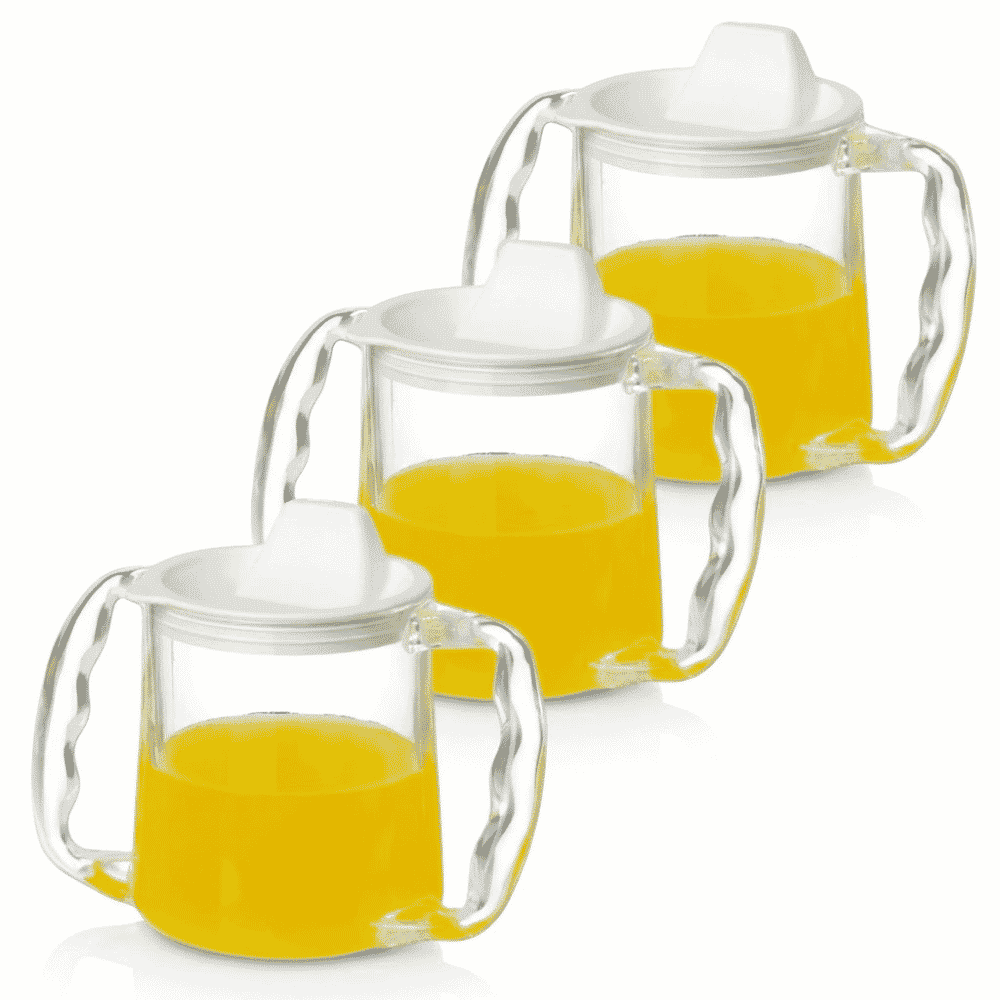 caring mug pack of 3 with juice