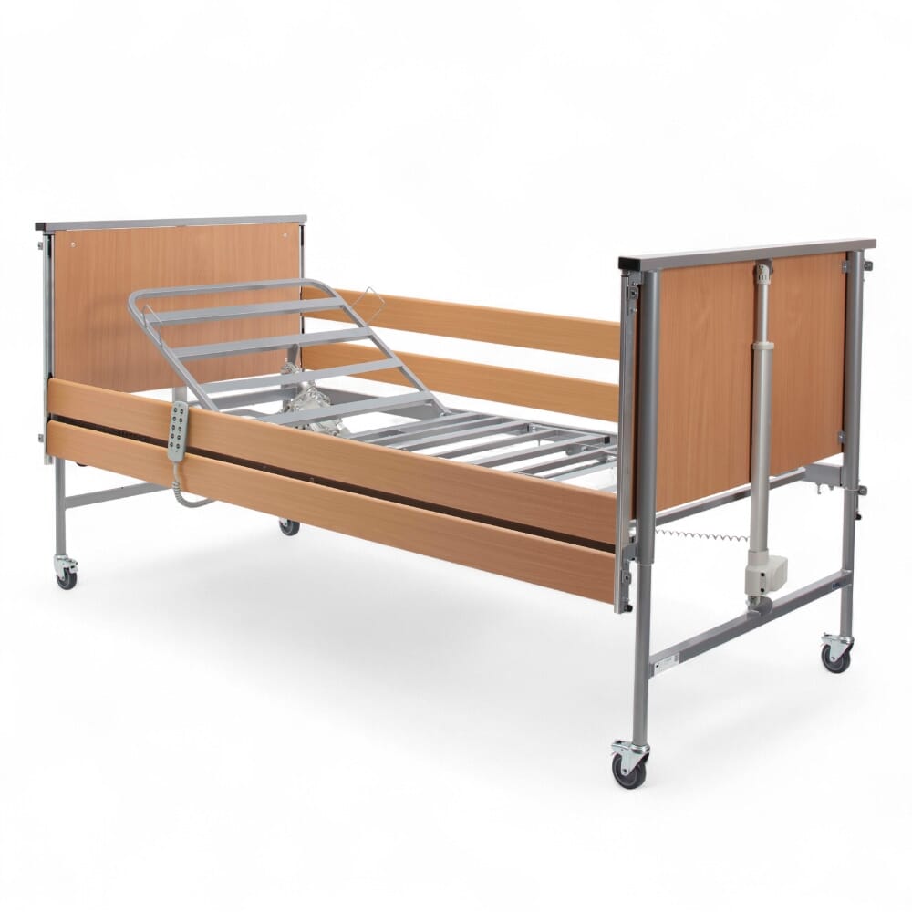 Casa Elite Bed with Wooden Rails