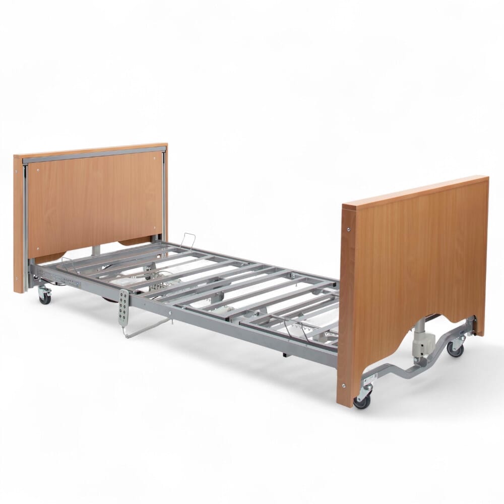 casa elite electric low bed with covered ends