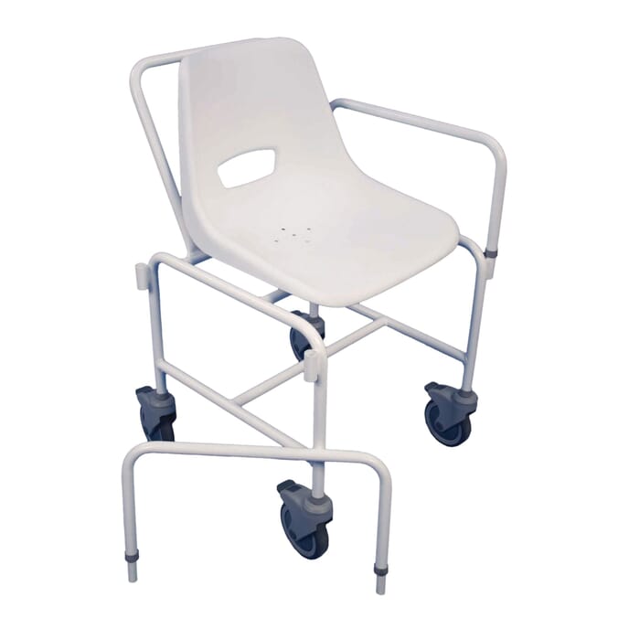 charing attendant propelled shower chair