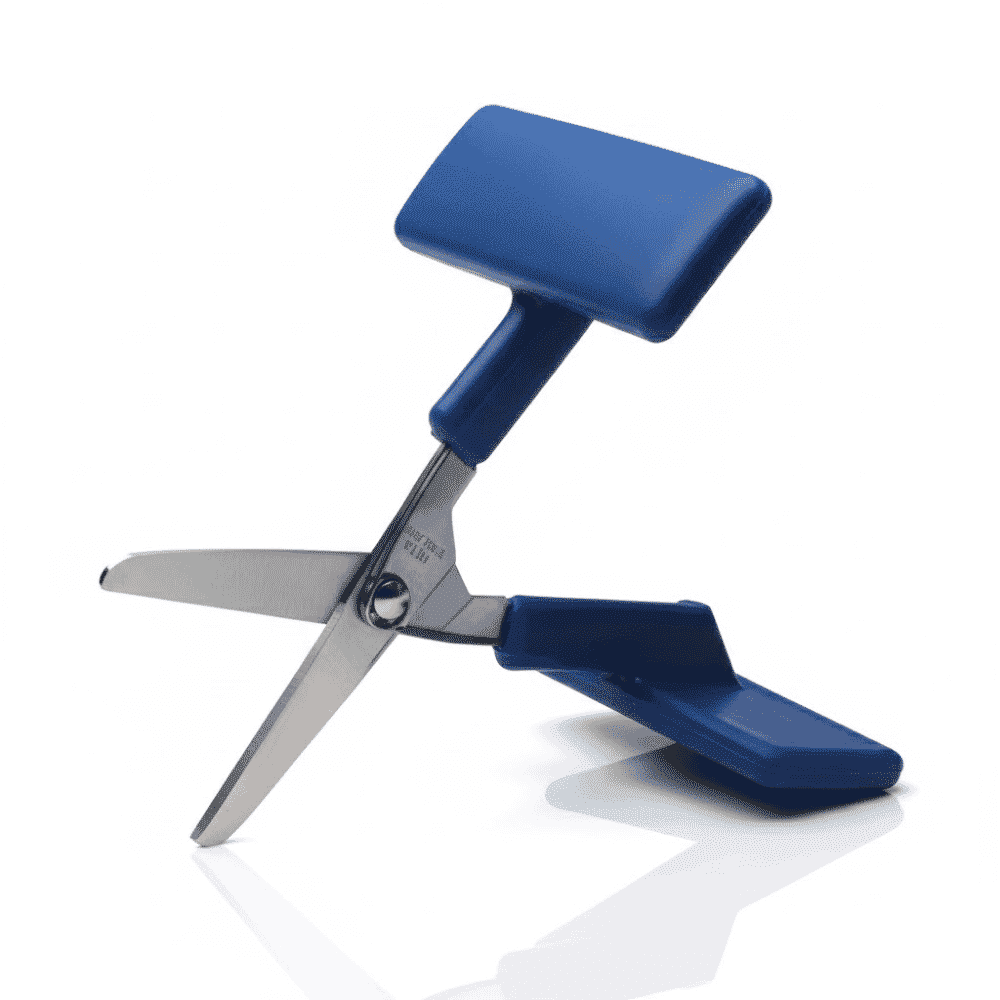 Childrens Push Down Table Top Spring Scissors