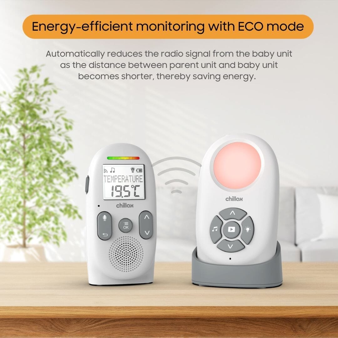 chillax cb360 portable audio monitor eco mode