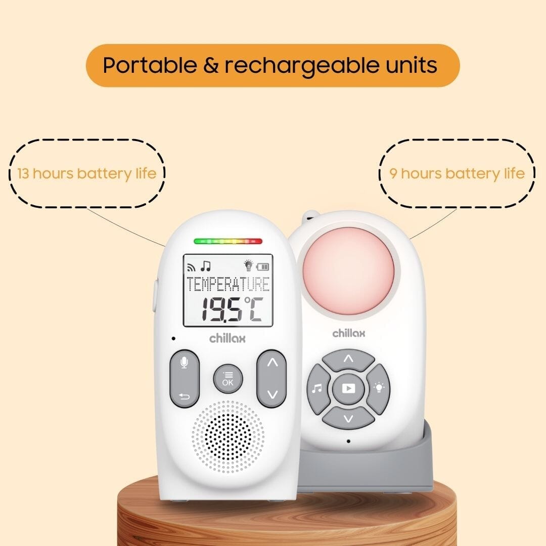 chillax cb360 portable audio monitor rechargable