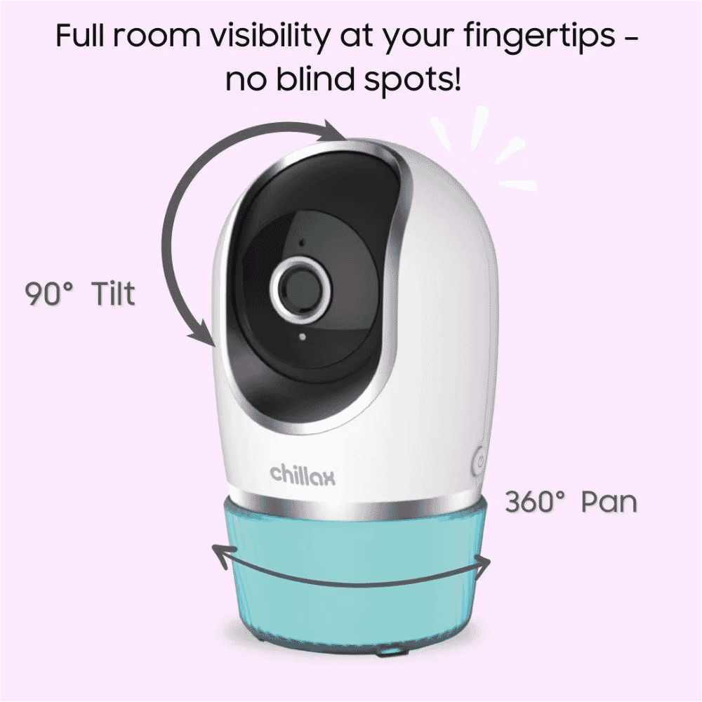 chillax dm560 smart wifi monitoring camera 360 view