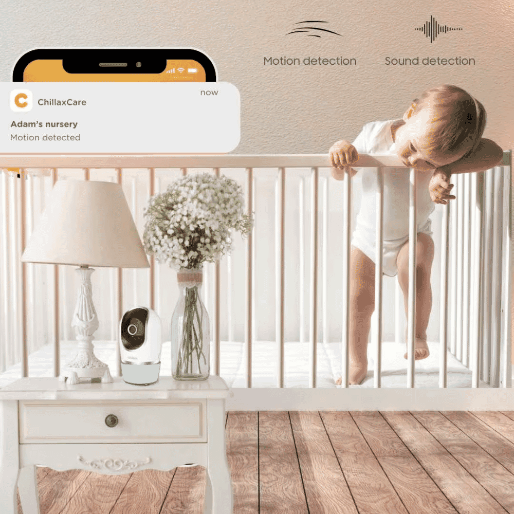 chillax dm568 smart wifi baby monitor notification