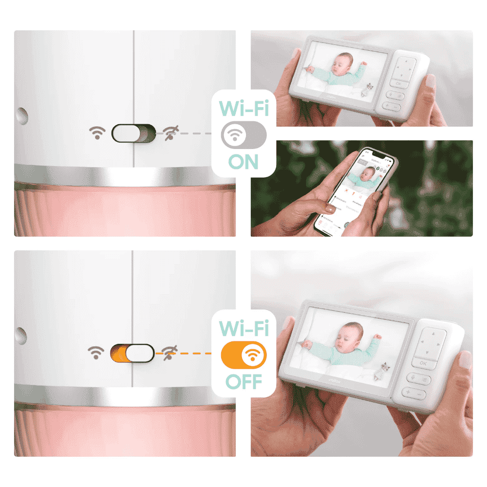 chillax dm568 smart wifi baby monitor security