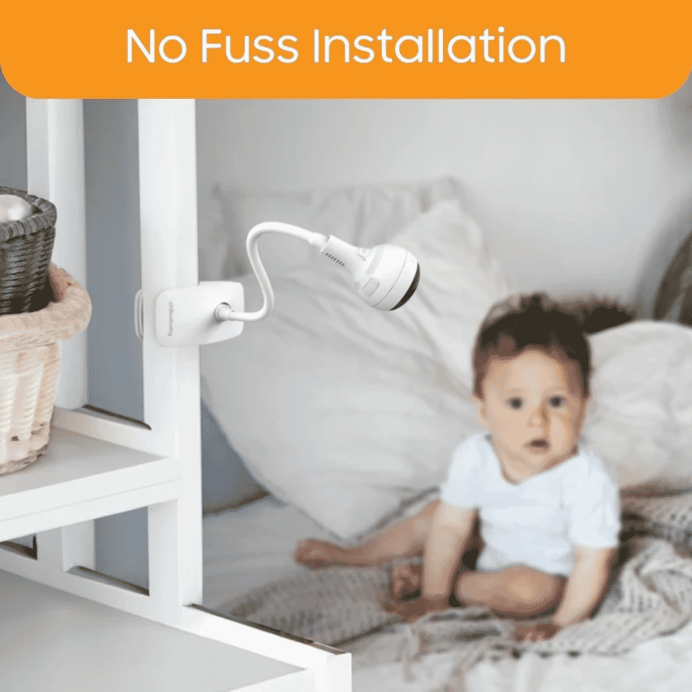 chillax smart giraffe clip wifi baby monitor easy install