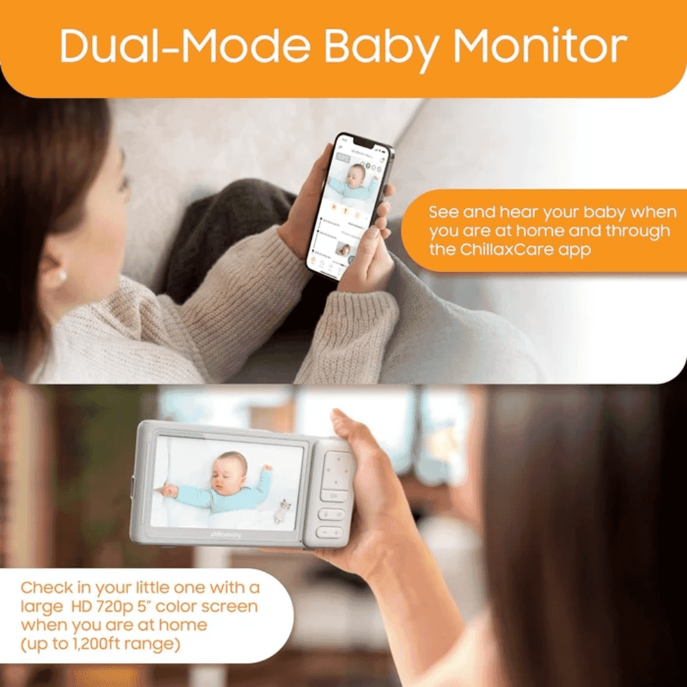 chillax smart giraffe clip wifi baby monitor mobile app