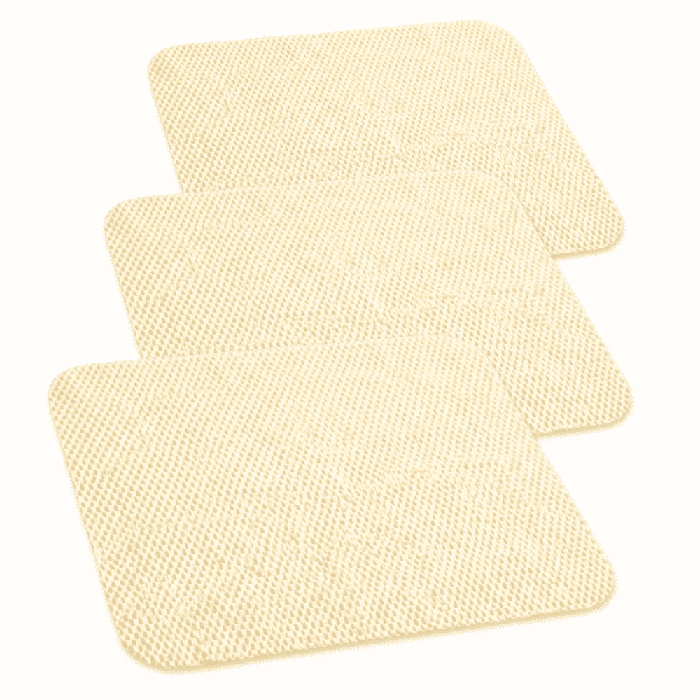 chopping board mat almond pack of 3