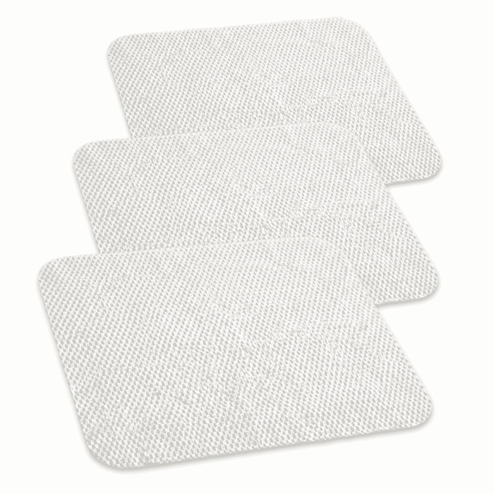chopping board mat pearl white pack of 3