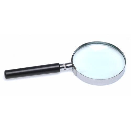 Bright Lighting & Magnifying Glasses