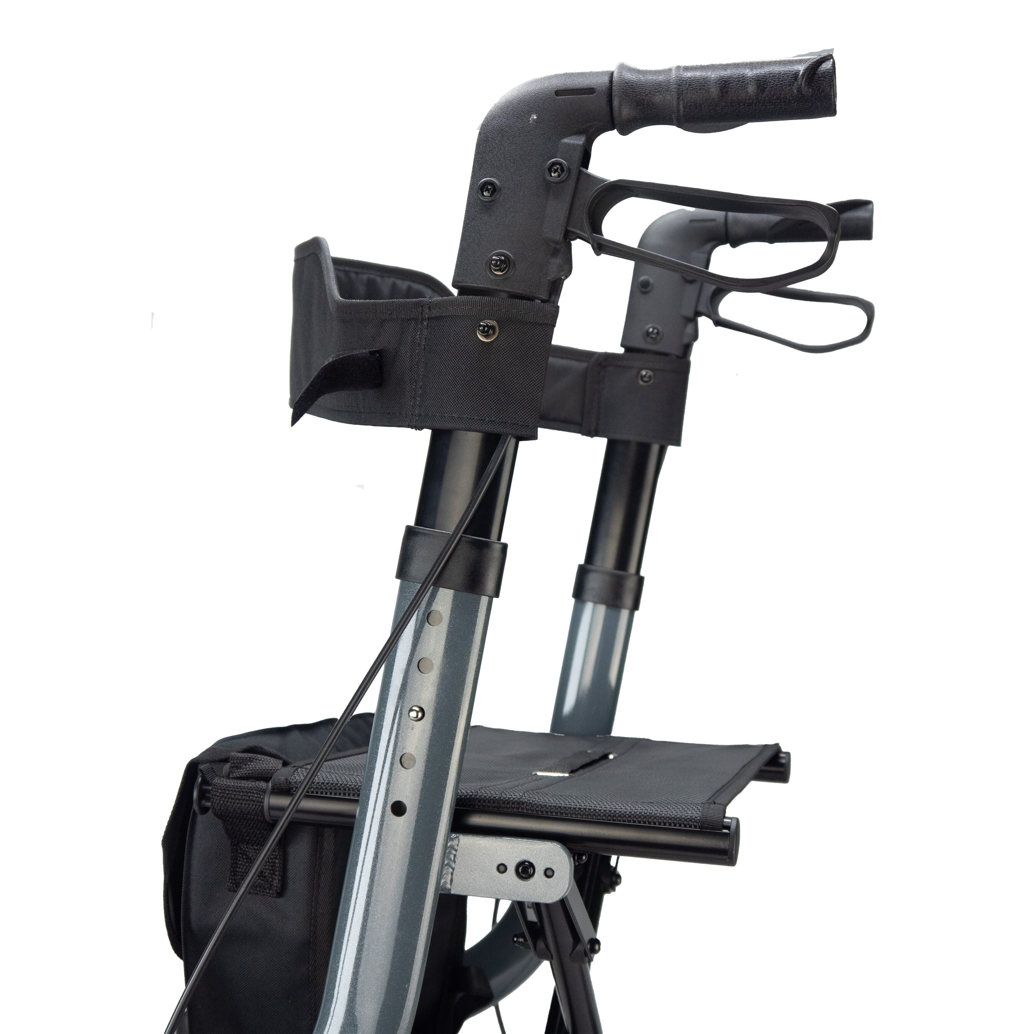 cirrus rollator grey close up