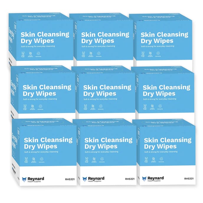 cleansing dry wipes 9 packs