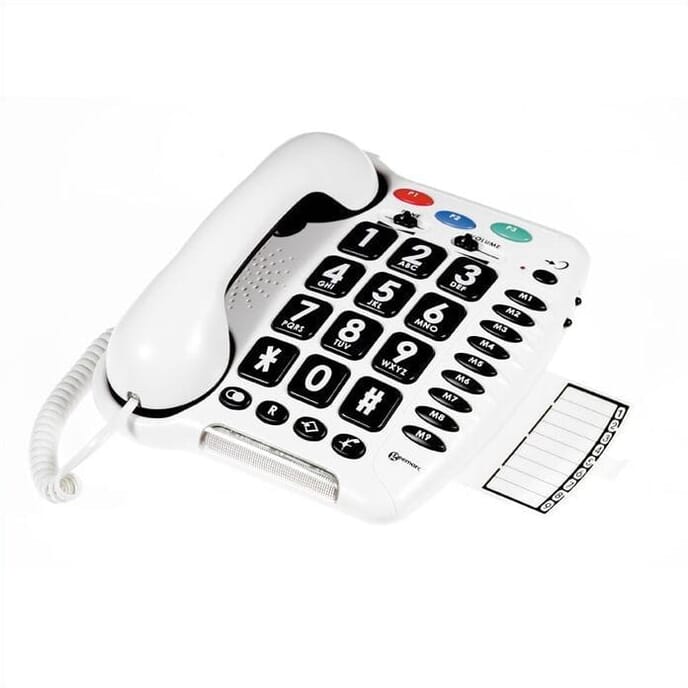 clearsound amplified big button telephone