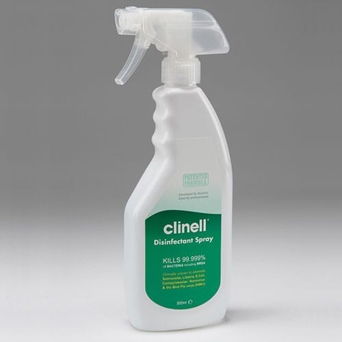 View Clinell Sanitising Spray 500ml Pack of 3 information