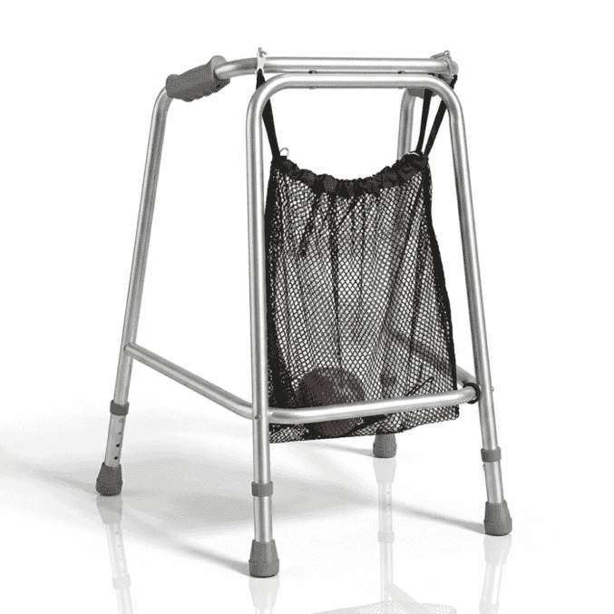 clip net bag for walking frame