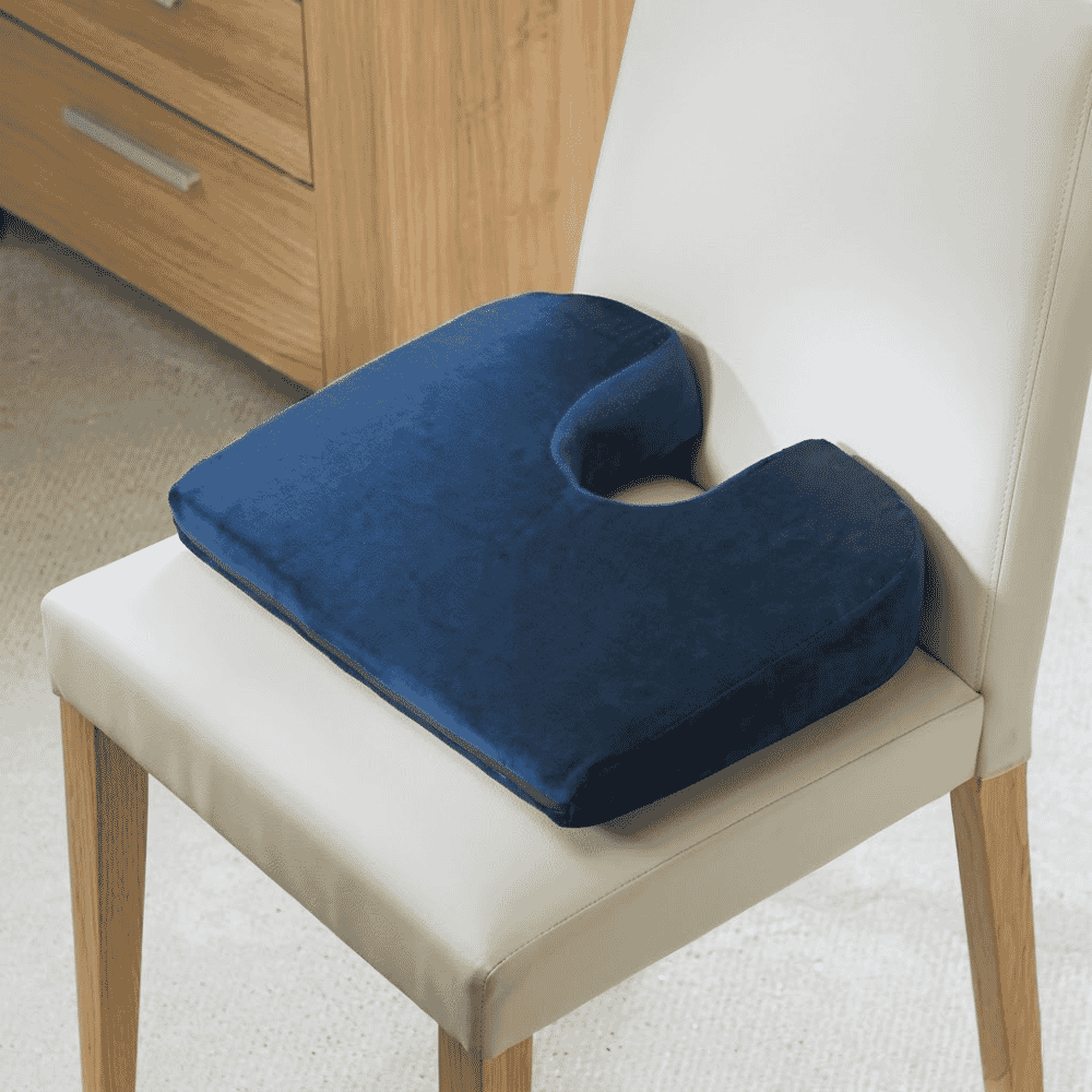 coccyx cushion in situ
