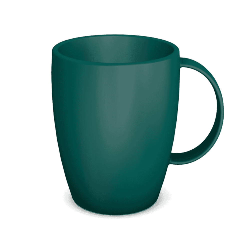 coffee mug teal