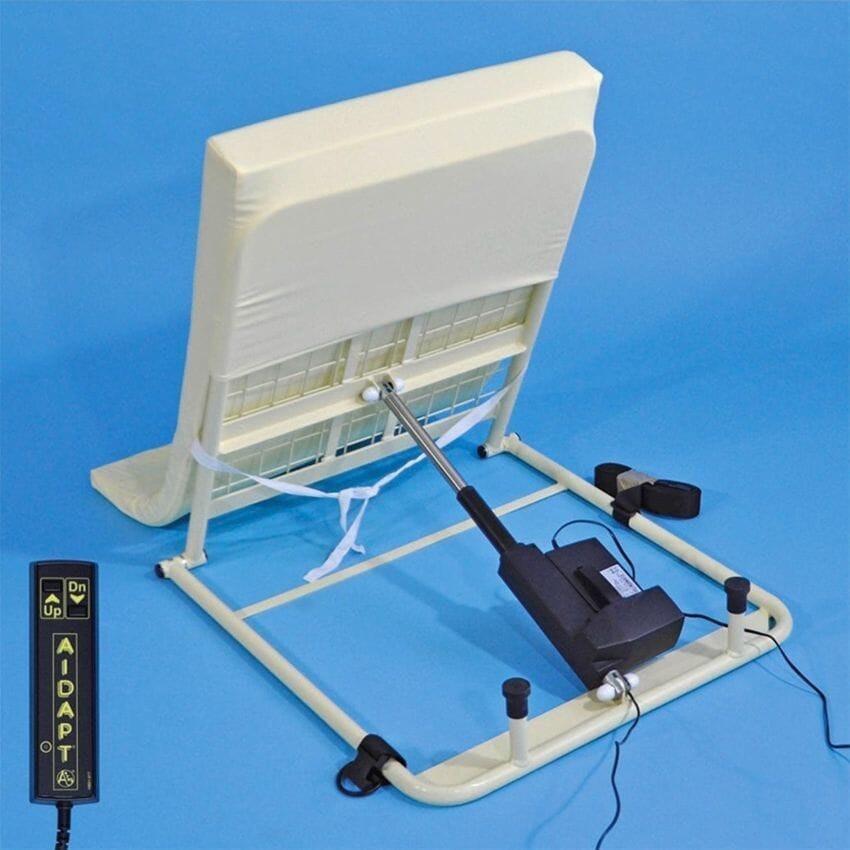 comfort knight pillow raiser from the back