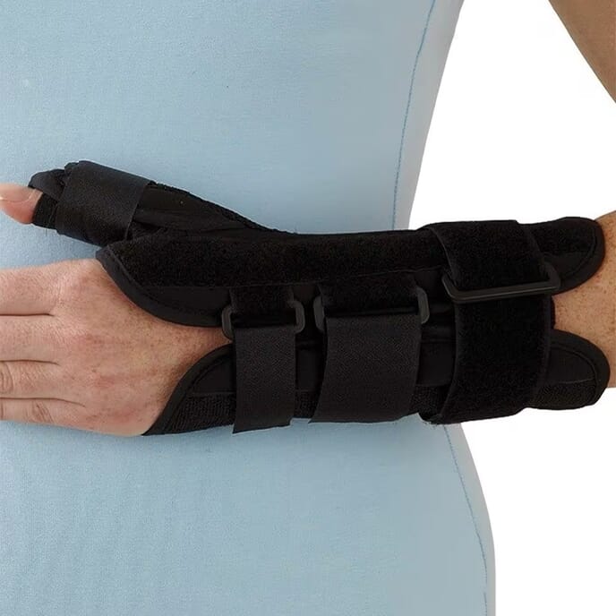 comfort wrist and thumb splint left