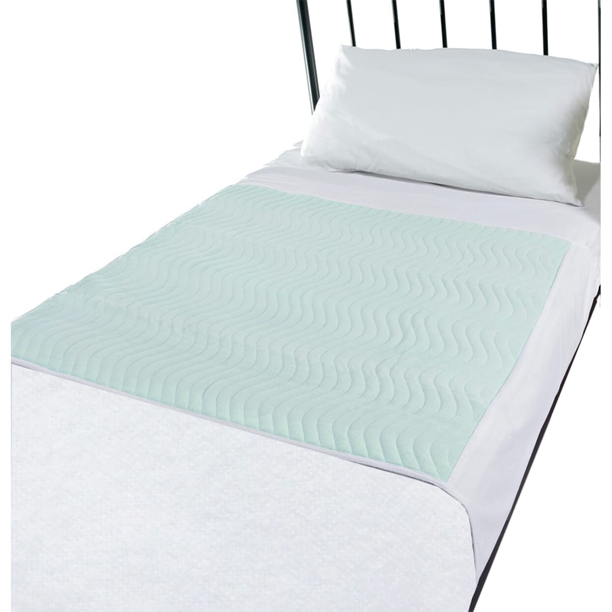comfortnights washable bed pad 90 x 90 cm with wings