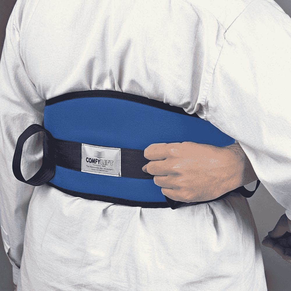 comfylift handling belt in use