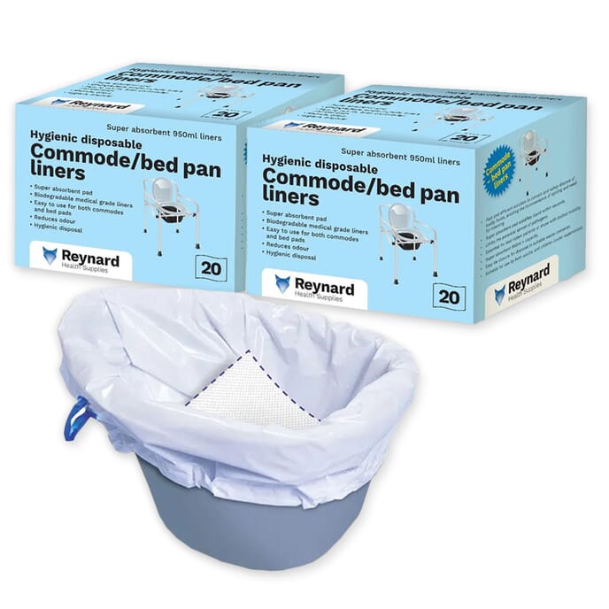 commode liner pack of 40