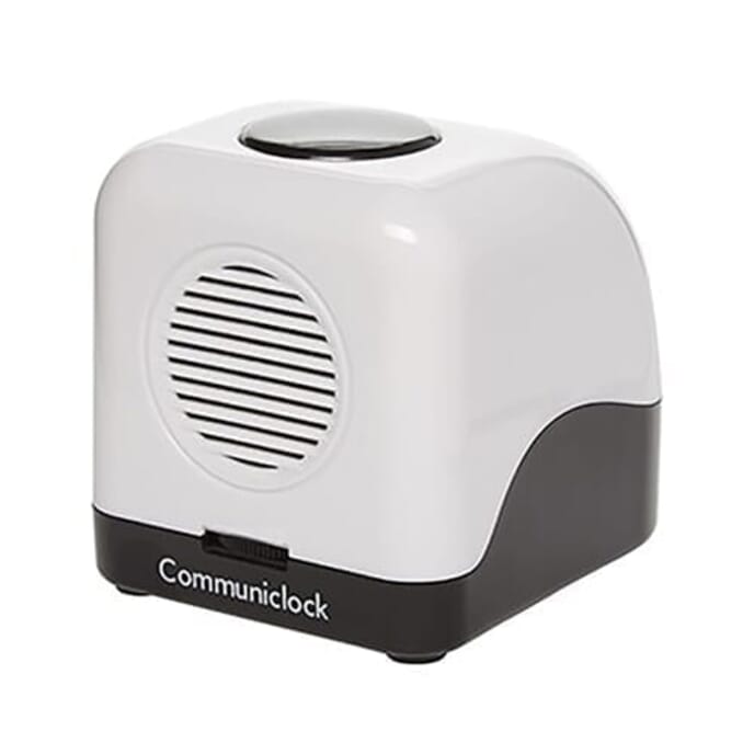 communiclock audio clock with calendar