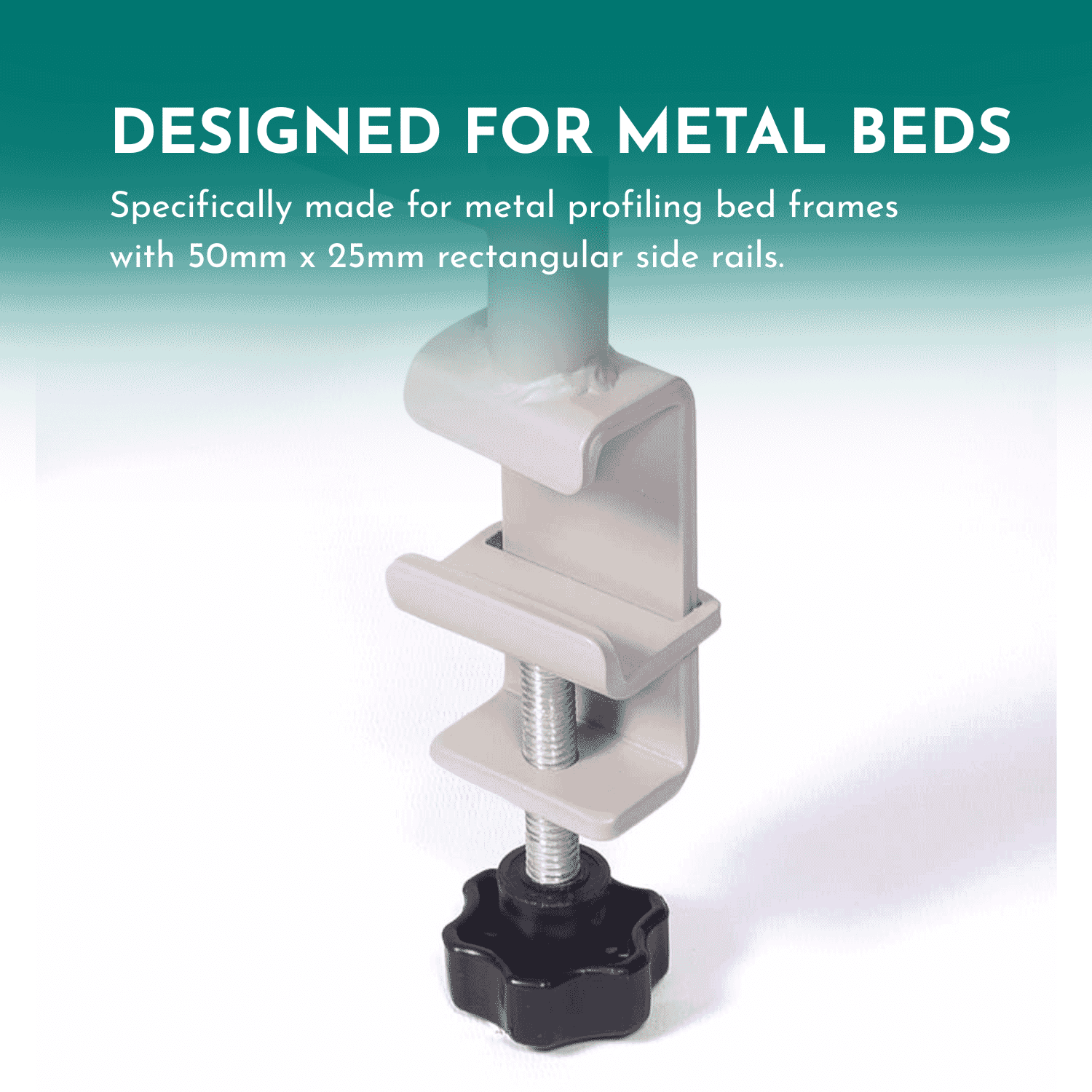 community bed grab handle clamp