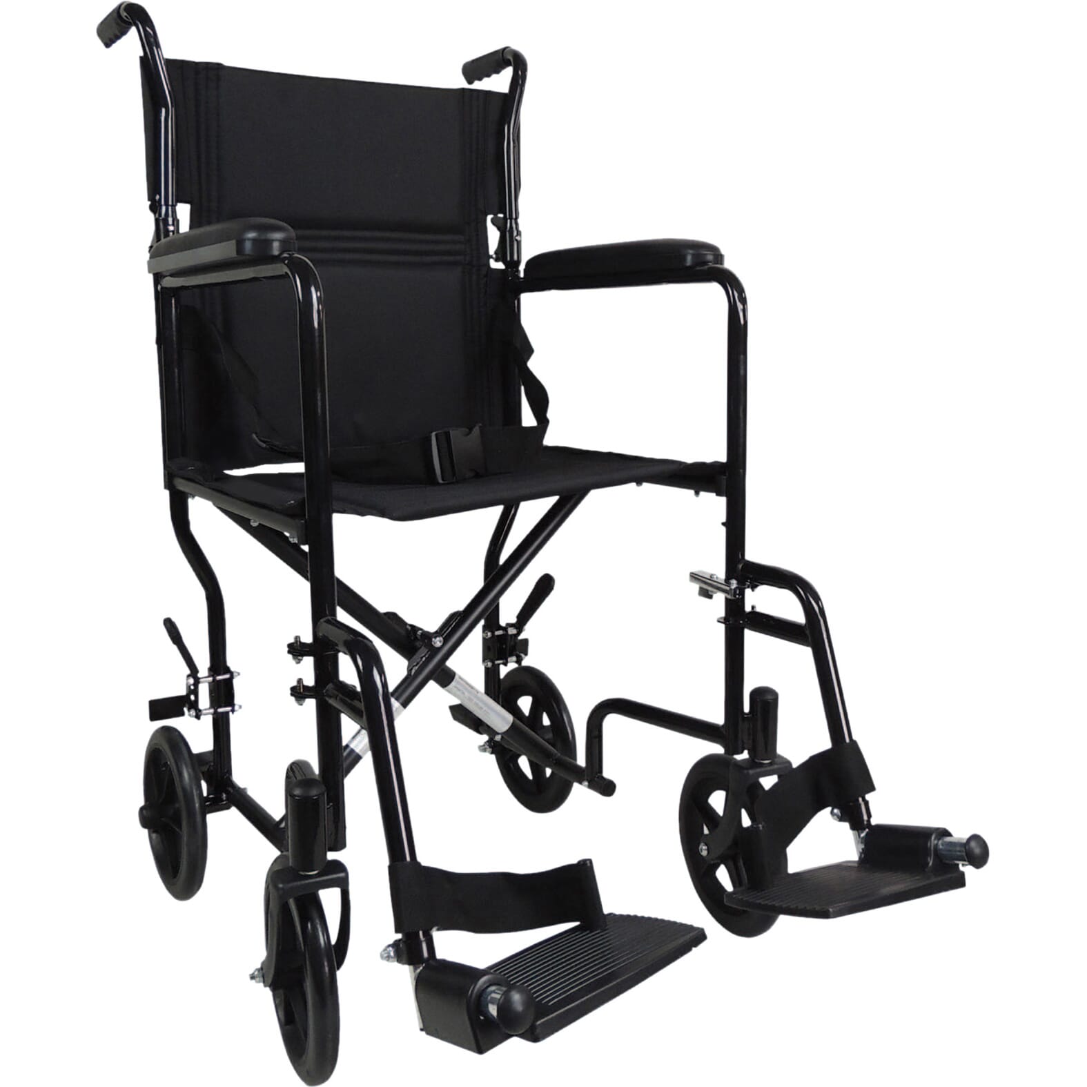 compact folding transit chair black
