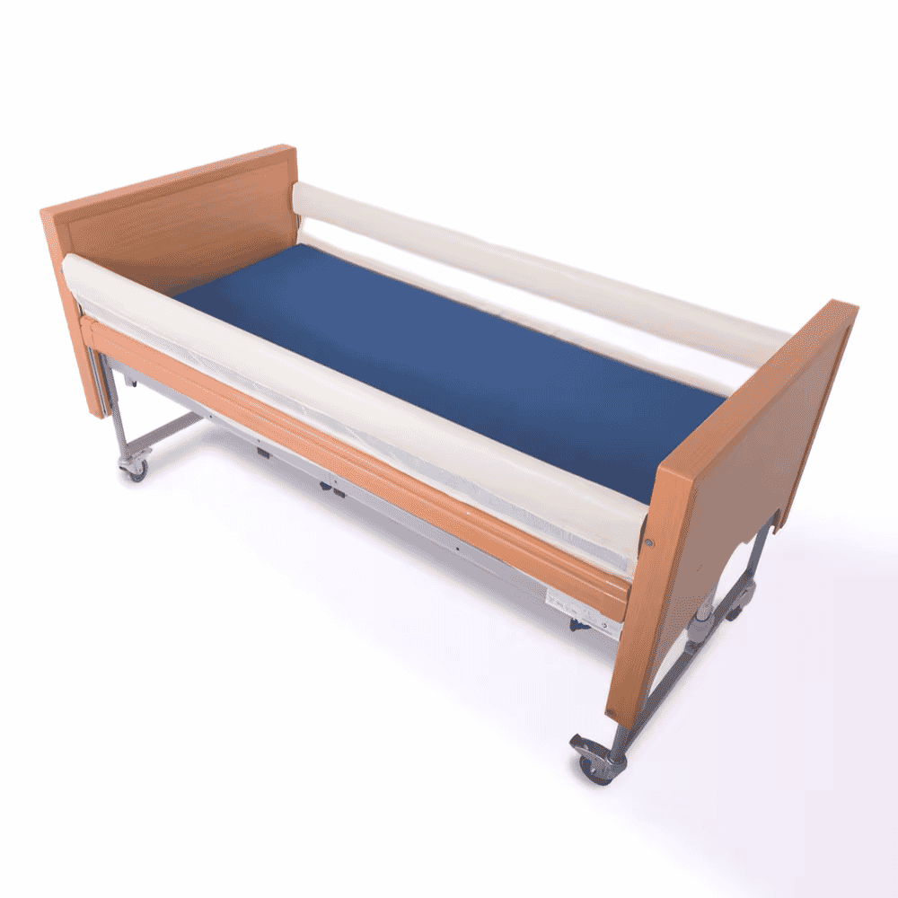 Connected Full Length Cot Side Bumper with Window