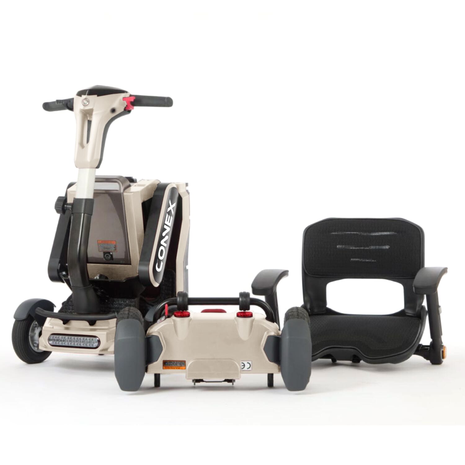 connex folding mobility scooter sand dismantled
