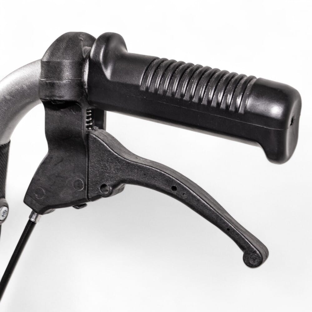consort deluxe self propelled wheelchair brake lever