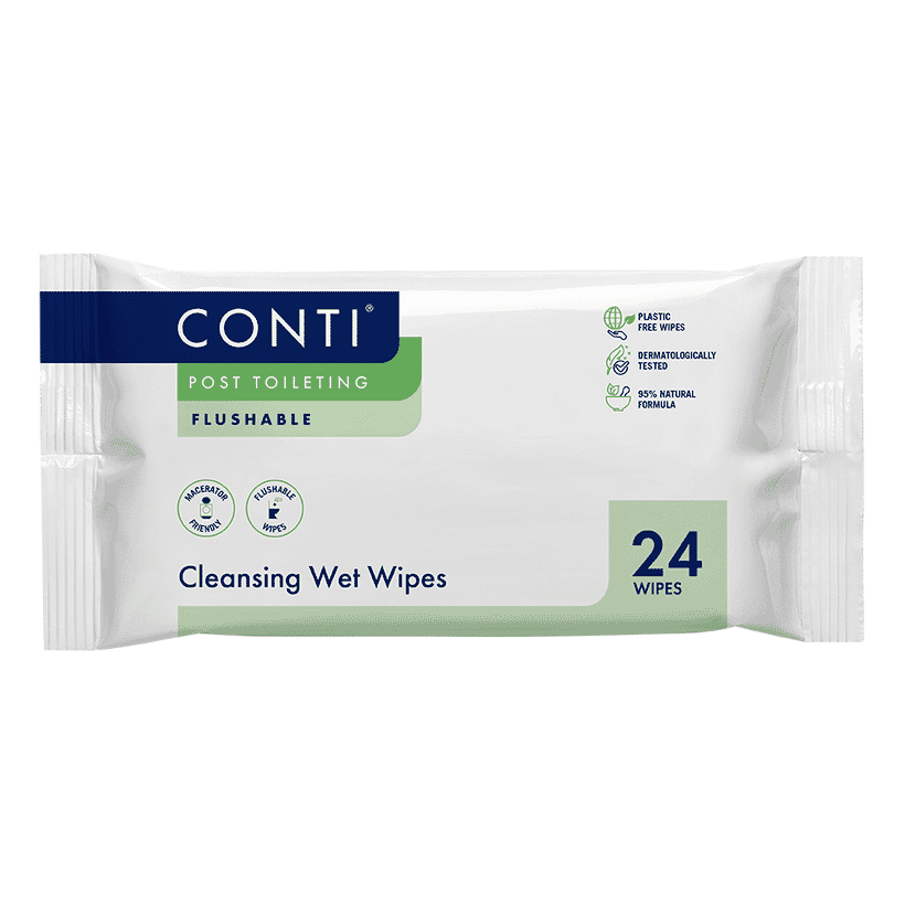 View Conti Fragrance Free Incontinence Wipes 1 Pack information