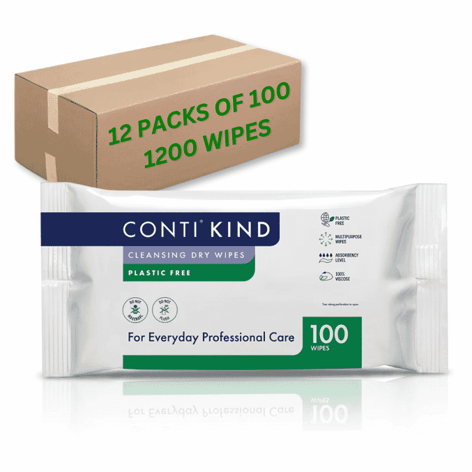 conti kind dry wipes 12 packs