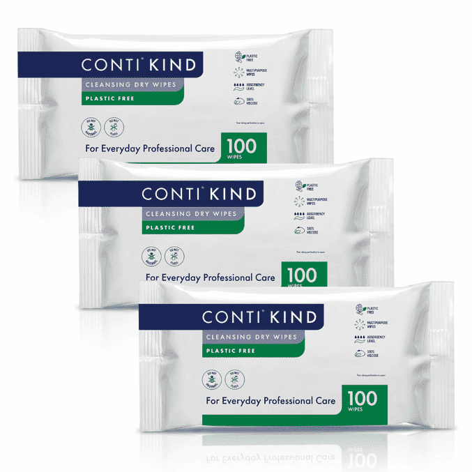 conti kind dry wipes 3 packs