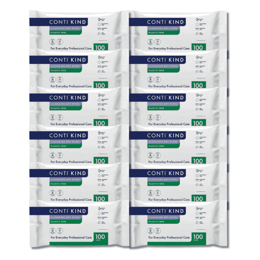 conti kind plastic free cleansing wipes 12 pack