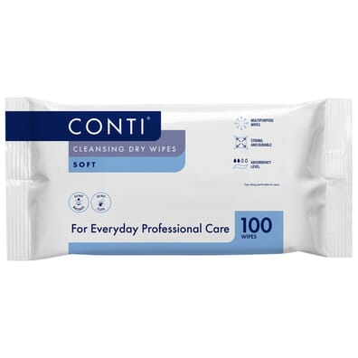 Conti Soft Cleansing Dry Wipes