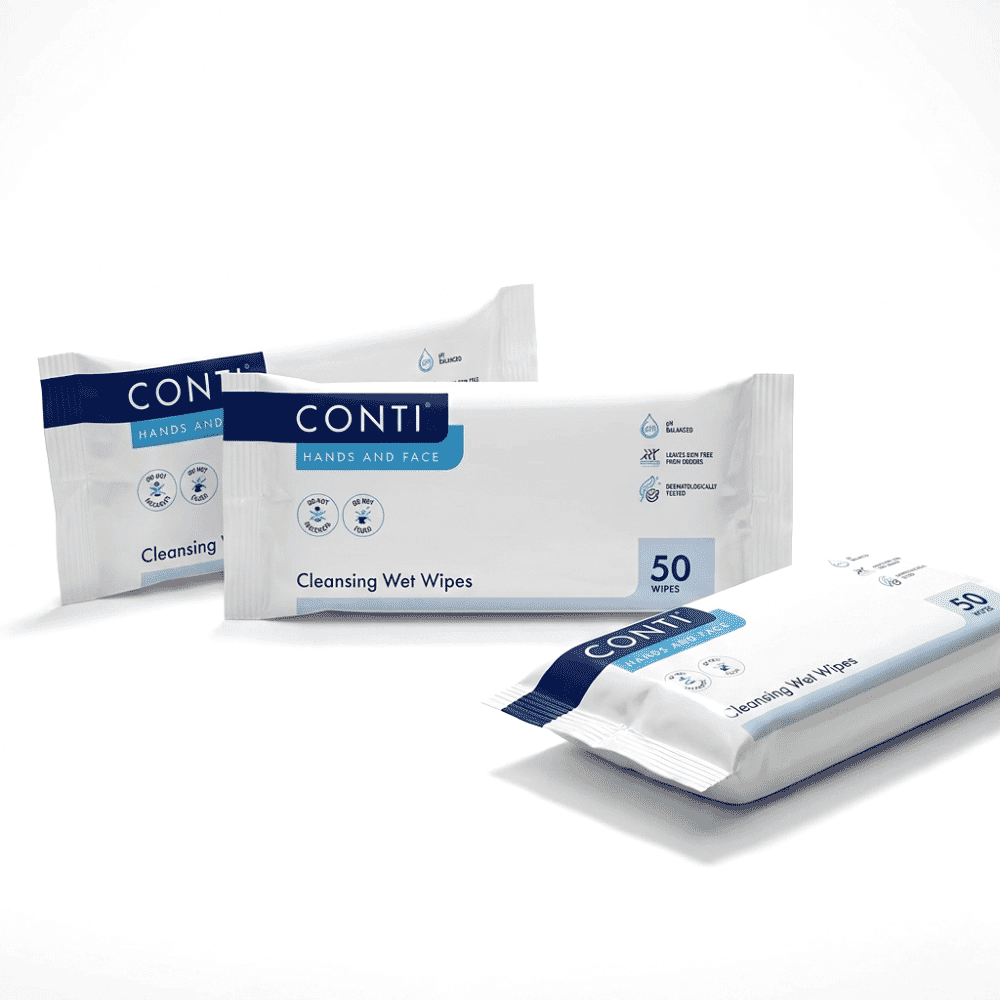 conti supersoft wet wipes pack of 3