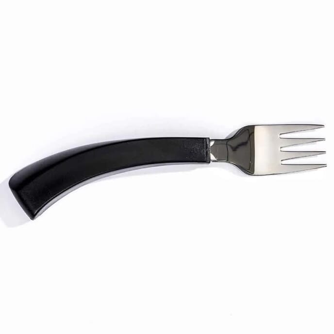 contoured forks forks left contoured handle