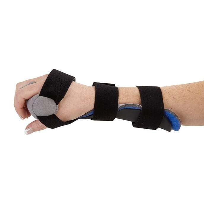 contoured hand orthosis