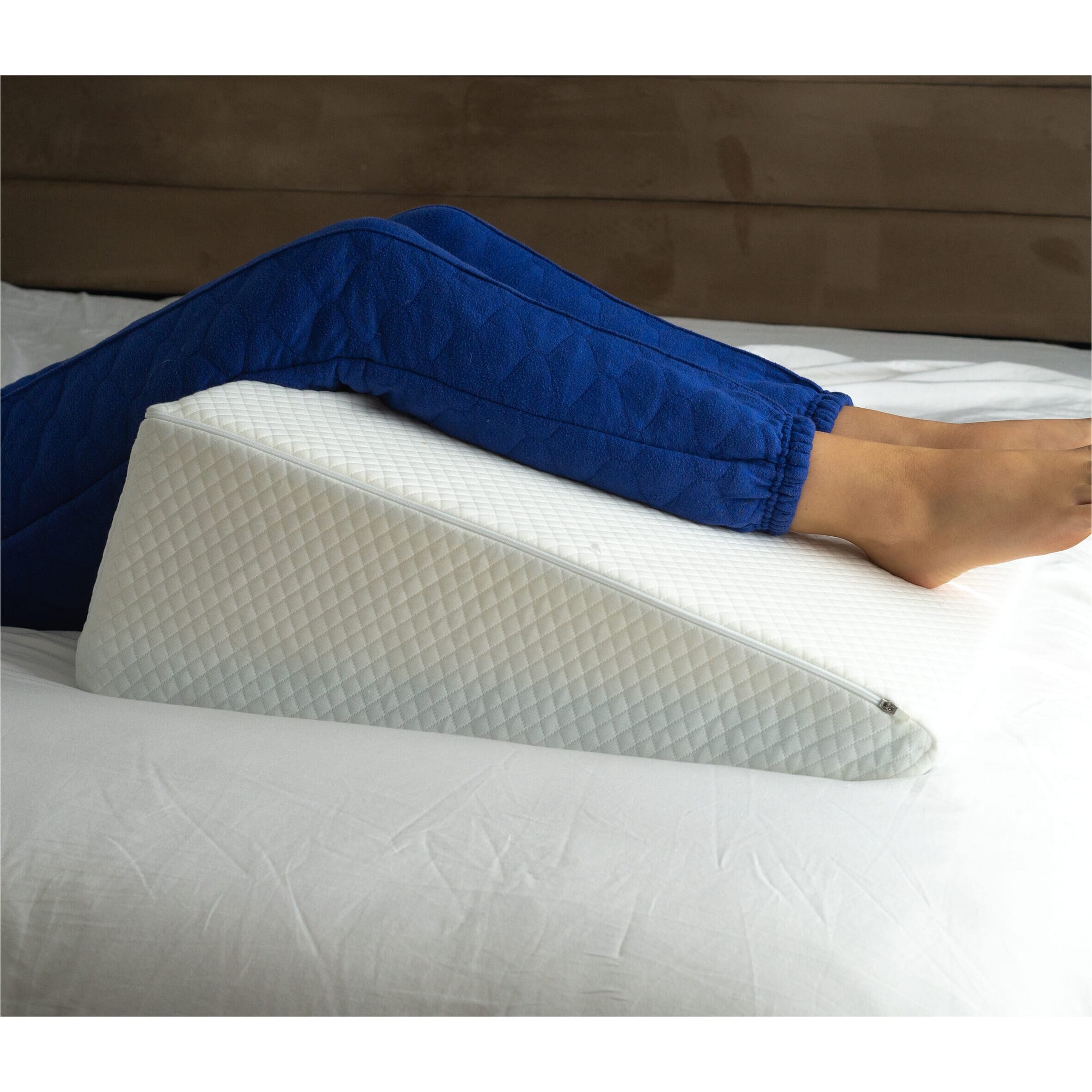cooling bed wedge leg rest
