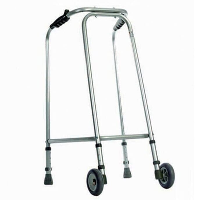 coopers adjust wheeled walking frame short