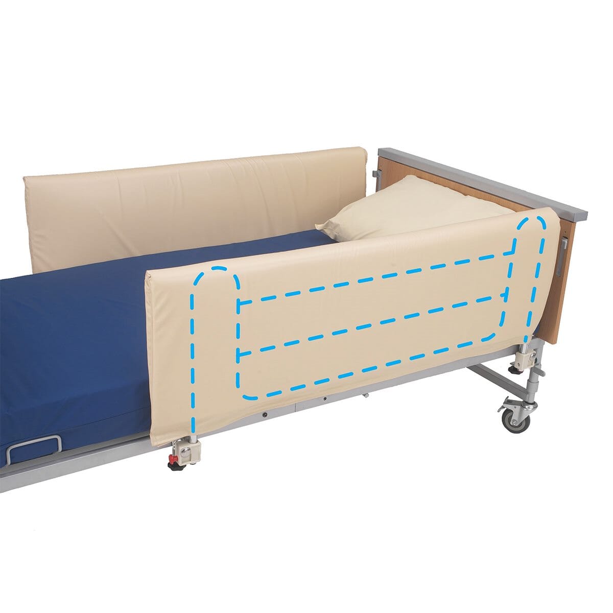 Cot Side Bumpers - Pair From Essential Aids