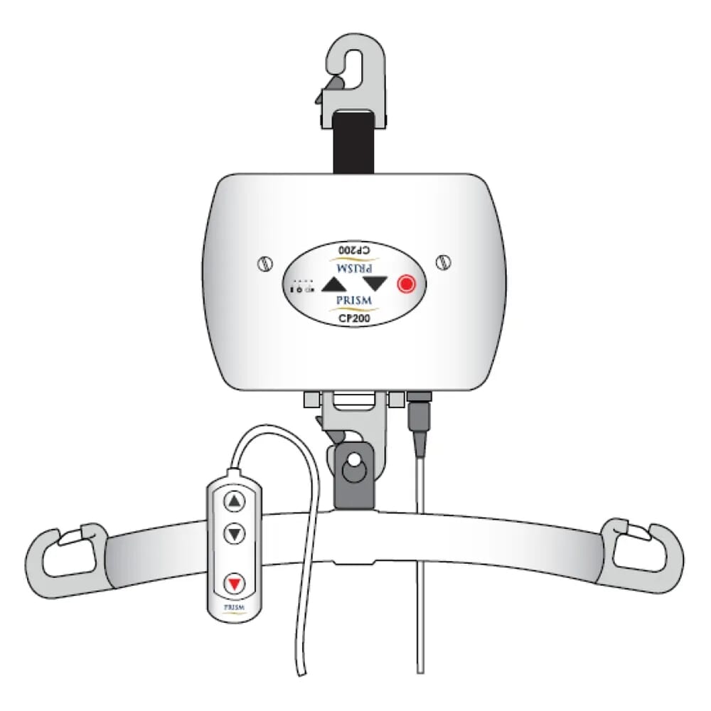 cp200 portable gantry hoist graphic